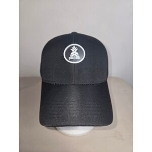 Chubbies The Cape Patch All Day Hat Black Pineapple Logo Baseball Cap One Size